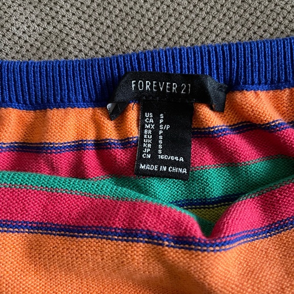 Forever 21 Striped Halter Top - Picture 6 of 9